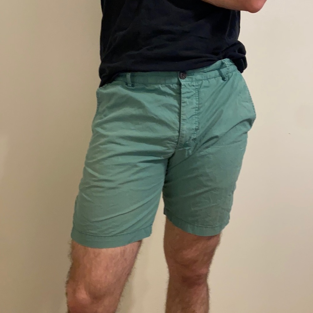 H & M Green Shorts
